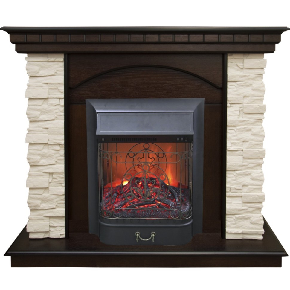 Камин Elford AO с Majestic Lux BR S
