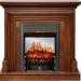 Каминокомплект Royal Flame Bradford - Орех с очагом Fobos FX M Black