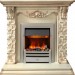 Каминокомплект Dimplex Adriana - Cлоновая кость с очагом Chesford