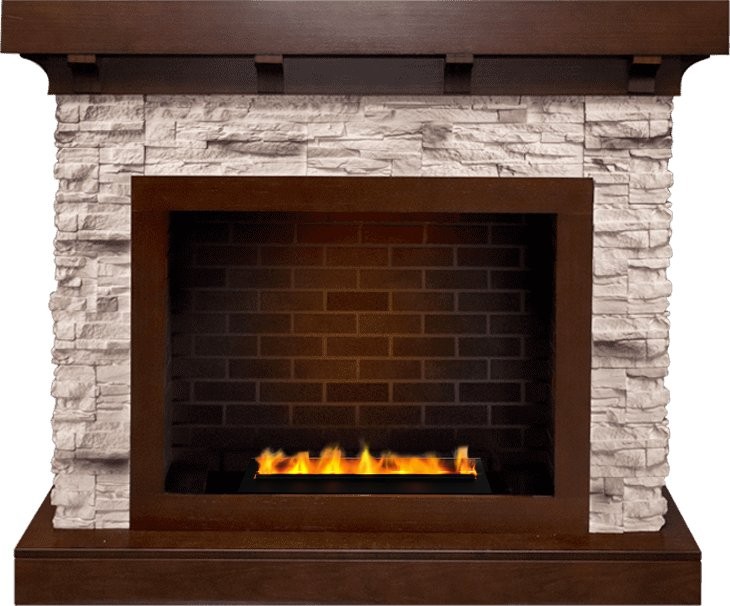 Каминокомплект Dimplex Chalet - Темный дуб/Сланец с очагом Cassette 400 LNH-INT PS (без дров)