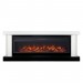 Каминокомплект Royal Flame Vancouver 60 - Белый с черным с очагом Vision 60 LOG LED